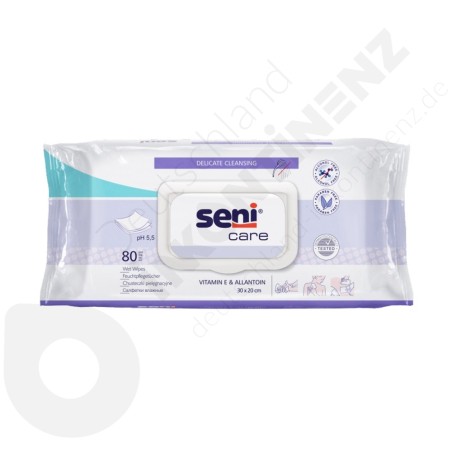 Seni Care Wet Wipes - 80 pieces Seni Care Wet Wipes - 80 pieces