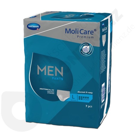 Molicare Men Pants 7 Tropfen - LARGE Molicare Men Pants 7 Tropfen - LARGE