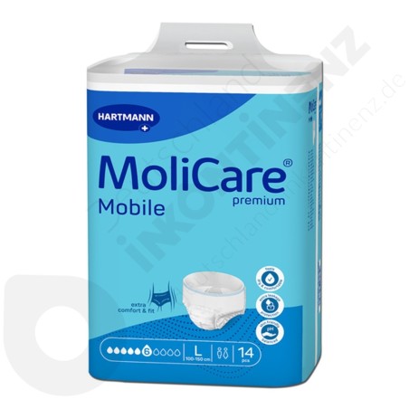 Molicare Mobile 6 Drops - LARGE Molicare Mobile 6 Drops - LARGE