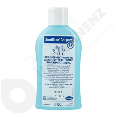 Sterillium Gel Pure - 100 ml Sterillium Gel Pure - 100 ml