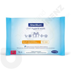 Sterillium 2-in-1 Hygienetücher – 15 Stück