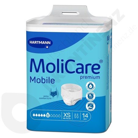 Molicare Mobile 6 Tropfen - XS