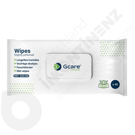 Gcare Proskin Wet Wipes - 40 pieces