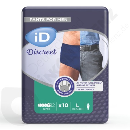 iD Discreet Pants For Men Super - LARGE