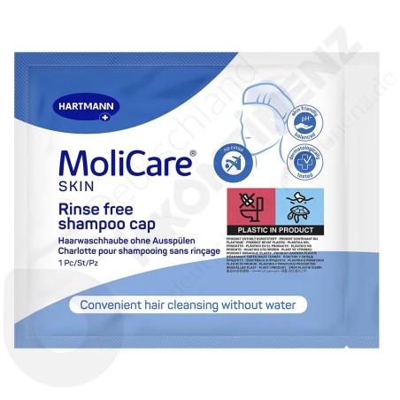Molicare Skin Haarwaschhaube ohne Ausspülen