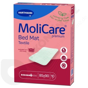 Molicare Bed Mat Textile 7 Drops - 85 x 90 cm